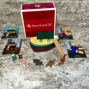 American Girl Doll Felicity’s Noah’s Ark Set Missing 1 Sheep